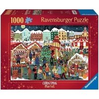 RAVENSBURGER 07296 CHRISTMAS MARKET 1000PC JIGSAW PUZZLE