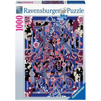 RAVENSBURGER 07388 TURN ON YOUR MIND 1000PC JIGSAW PUZZLE