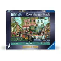 RAVENSBURGER 08149 RIVERSIDE TOWN 1000PC JIGSAW PUZZLE