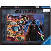 RAVENSBURGER 11194 STAR WARS VILLAINOUS DARTH VADER 1000PC JIGSAW PUZZLE
