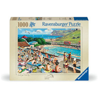 RAVENSBURGER 11712 LEISURE DAYS NO.8 SCARBOROUGH NORTH BAY 1000PC JIGSAW PUZZLE
