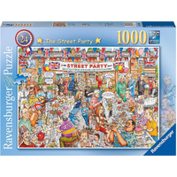 RAVENSBURGER 11750 BEST OF BRITISH NO.24 THE STREET PARTY 1000PC JIGSAW PUZZLE