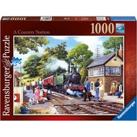 RAVENSBURGER 11798 A COUNTRY STATION 1000PC JIGSAW PUZZLE