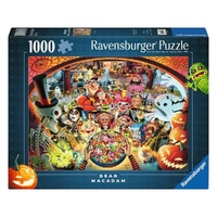 RAVENSBURGER 013488 DEAN MACADAM TRICK OR TREAT 1000PC JIGSAW PUZZLE