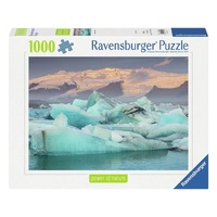 RAVENSBURGER 13945 POWER OF NATURE JOKULSARLON ICELAND 1000PC JIGSAW PUZZLE