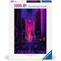 RAVENSBURGER 14362 NEW YORK IN NEON ART 1000PC JIGSAW PUZZLE