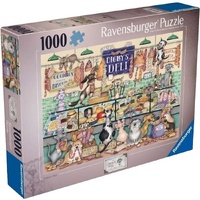 RAVENSBURGER 14539 DAPPER DOGS NO.1 DIGBYS DELI 1000PC JIGSAW PUZZLE