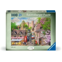 RAVENSBURGER 14577 DOWN THE LANE NO.5 CASTLE LANE 1000PC JIGSAW PUZZLE