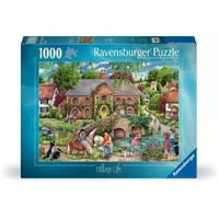 RAVENSBURGER 15260 VILLAGE LIFE 1000PC JIGSAW PUZZLE