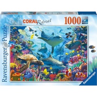RAVENSBURGER 175505 CORAL RETREAT 1000PC JIGSAW PUZZLE
