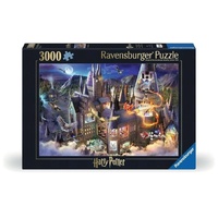 RAVENSBURGER 175611 HARRY POTTER HOGWARTS CASTLE CUTAWAY 3000PC JIGSAW PUZZLE