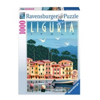 RAVENSBURGER 176144 POSTCARD FROM LIGURIA ITALY 1000PC JIGSAW PUZZLE