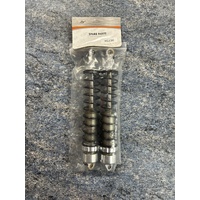 ROVAN 85336 SILVER REAR SHOCK PAIR HEAVY DUTY 10mm SHAFT CNC BILLET UPGRADE