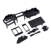 ROVAN 87125 XLT BATTERY BOX WITH DUAL SERVO MOUNTS AND ARMS MOUNT