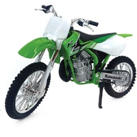 NEWRAY LIL XTREME MINI LICENSED DIRT BIKE 1/32 SCALE GREEN KAWASAKI KX 250