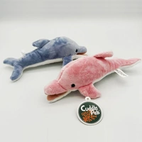 CUDDLE PALS 25CM BLUE DOLPHIN PLUSH