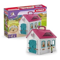 SCHLEICH 42703 HORSE CLUB OPEN STABLE 'LITTLE HORSESHOE'