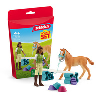 SCHLEICH 42756 TRAINING SET FOR FOUL SET