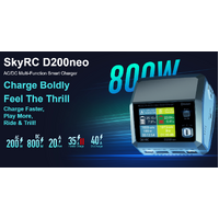 SKY RC D200 NEO DUO AC/DC CHARGER (AC 200W - DC 2X400W) 2 CHANNEL SMART CHARGER