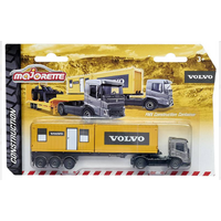 MAJORETTE VOLVO TRANSPORTER CONSTRUCTION - FMX CONSTRUCTION CONTAINER - MJ63248