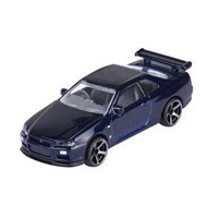 MAJORETTE JAPAN SERIES PRIME - NISSAN SKYLINE R34 DARK BLUE - MJ75876