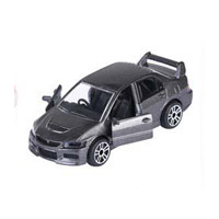 MAJORETTE JAPAN SERIES PRIME - MITSUBISHI EVOLUTION GRAY - MJ75876