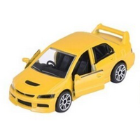 MAJORETTE JAPAN SERIES PRIME - MITSUBISHI EVOLUTION YELLOW - MJ75876