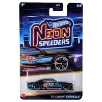 HOTWHEELS NEON SPEEDERS  6/8 - '70 CHEBY CHEVELLE