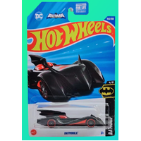 HOTWHEELS BASIC 145/250 - BATMAN SERIES - BATMOBILE #4 OF 5 DIECAST CAR