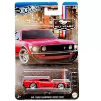 HOT WHEELS SILVER SERIES 2/5 - '69 FORD MUSTANG BOSS 302