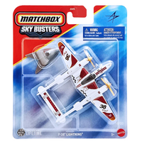MATCHBOX SKY BUSTERS - P-38 LIGHTNING DIECAST PLANE