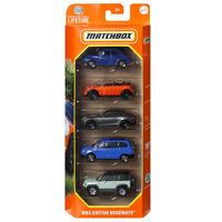 MATCHBOX C1817 5 PACK MBX BRITISH ROADWAYS DIECAST CARS