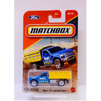MATCHBOX BASIC 30782 - #95 OF 125 FORD F-350 STAKE BED TRUCK DIECAST CAR
