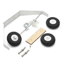 ALUMINIUM ALLOY TAILDRAGGER TRICYCLE LANDING GEAR WITH STEEL RING