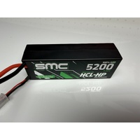 SMC 11.1V 3S 5200MAH 150C HARDCASE HCL-HP LIPO BATTERY WITH SC5 PLUG COMPATIBLE WITH EC5 PLUG