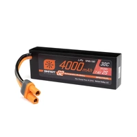 SPEKTRUM SPMX-1087 7.4V 4000MAH 2S 30C SMART G2 HARD CASE LIPO BATTERY WITH IC5 CONNECTOR