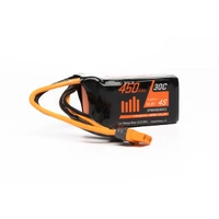 SPEKTRUM 450MAH 4S 14.8V 30C SMART LIPO BATTERY WITH IC2 CONNECTOR, SPMX4504SIC2