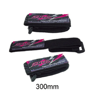 CNHL BATTERY VELCRO STRAP 23X300MM BLACK, 3 PIECES [STRAP23]