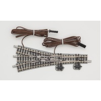 TOMIX TMX01262 N ELECTRIC 3-WAY TURNOUT TRACK LEFT HAND 21-5/16" 541MM & RIGHT HAND 11" 280MM RADIUS 15DEGREE