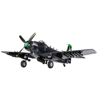 TOP RC TOP026D 800MM WINGSPAN A1 SKYRAIDER PNP PLUG AND PLAY RC AIRCRAFT WITH FLIGHT STABILIZER - BLUE