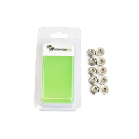 TORNADO RC 5MM FLANGED SERRATED NUT 10 PER PACK