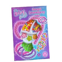ITS GIRL STUFF! BEAD JEWELLERY SET - STARS ASSORTED