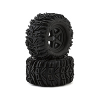 UPGRADE RC DIRT CLAW 2.8" PRE-MOUNTED ALL-TERRAIN TYRES WITH 5-STAR WHEELS [UPG-10000]