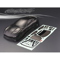 MODEL VSPC201213-CF FERRARI 599XX CARBON FIBRE BODY WITH WING AND DECALS 1/10 SCALE