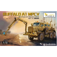 VESPID MODELS VS720035 BUFFALO A1 MPCV MINE PROTECTED CLEARANCE VEHICLE 1/72 SCALE PLASTIC MODEL KIT