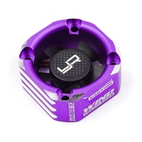 YEAH RACING YA-0576PP ALUMINIUM CASE 30MM BOOSTER COOLING FAN PURPLE MOTOR/ESC FAN