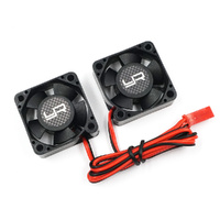 YEAH RACING YA-0641 DUAL TORNADO HIGH SPEED FAN 30X30MM FOR MOTOR HEAT SINK