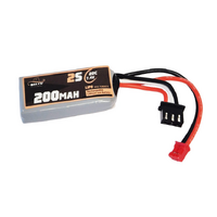 BILLY RC 200MAH 2S 7.4V 20C LIPO BATTERY WITH PH2.0 CONNECTOR/PLUG, AXIAL SCX30 UPGRADE