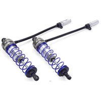 ZD RACING 7516 DBX-102 FRONT SHOCK SET (GRAY/GREY) (BLUE SPRING)