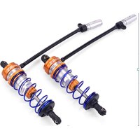 ZD RACING 7519 DBX-102 REAR SHOCK SET (ALUMINIUM) (ORANGE)